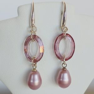 Women's Swarovski crystal earrings